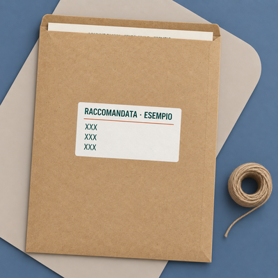 Spedizione postale dell'originale — Giuradoc