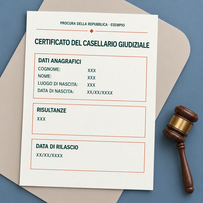 Traduzione giurata del certificato del casellario giudiziale — Giuradoc