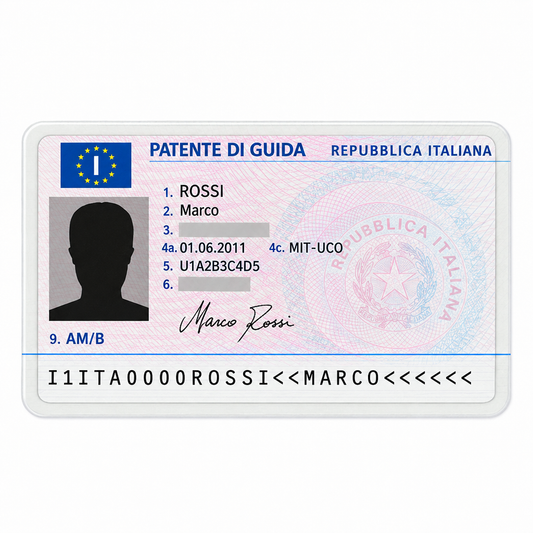Traduzione giurata della patente di guida italiana, Giuradoc