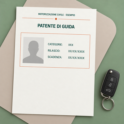 Traduzione giurata della patente di guida — Giuradoc