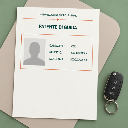 Traduzione giurata della patente di guida — Giuradoc